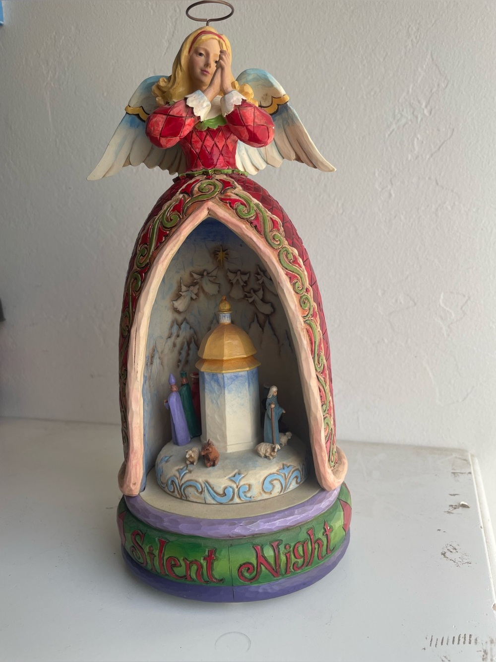 Jim Shore Silent Night 2006 Musical Figurine
